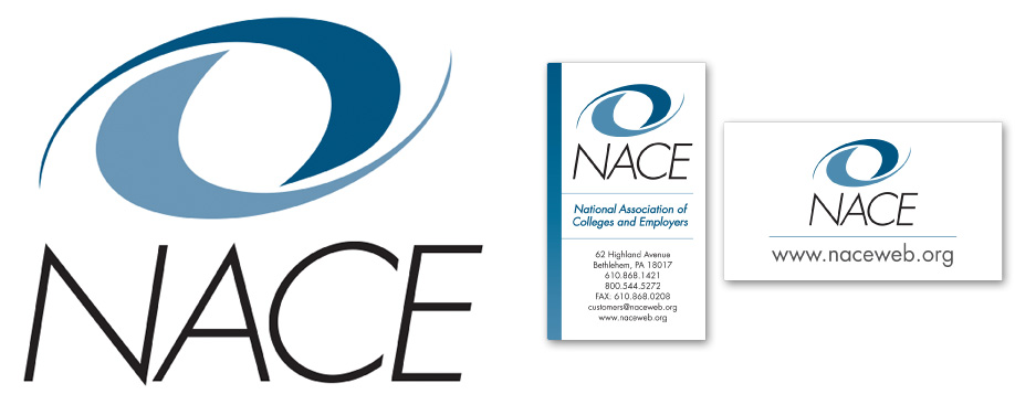 'NACE logo & business card redesign', 2009